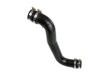 HPS Intercooler Cold Side Charge Pipe; Wrinkle Black (11-16 6.6L Duramax Sierra 2500 HD)