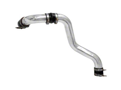 HPS Intercooler Hot Side Charge Pipe; Polished (17-19 6.6L Duramax Sierra 2500 HD)