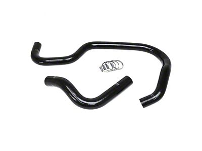 HPS Silicone Radiator Coolant Hose Kit; Black (07-14 6.0L Sierra 2500 HD)