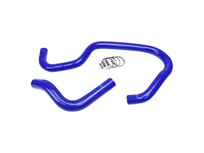 HPS Silicone Radiator Coolant Hose Kit; Blue (07-14 6.0L Sierra 2500 HD)