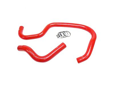 HPS Silicone Radiator Coolant Hose Kit; Red (07-14 6.0L Sierra 2500 HD)