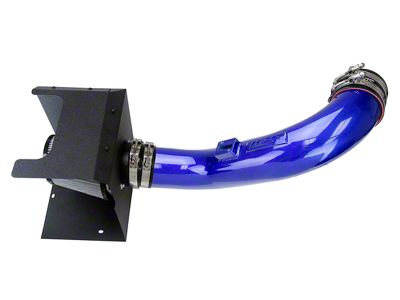 HPS Performance Cold Air Intake; Blue (17-19 6.6L Duramax Sierra 3500 HD)