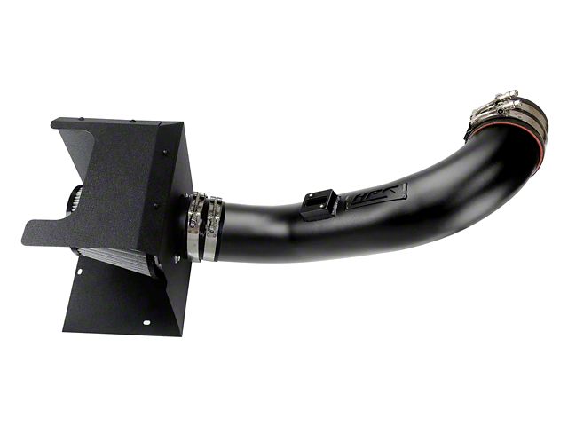 HPS Performance Cold Air Intake; Wrinkle Black (17-19 6.6L Duramax Sierra 3500 HD)