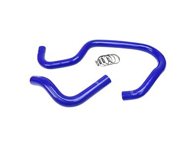 HPS Silicone Radiator Coolant Hose Kit; Blue (07-14 6.0L Sierra 3500 HD)