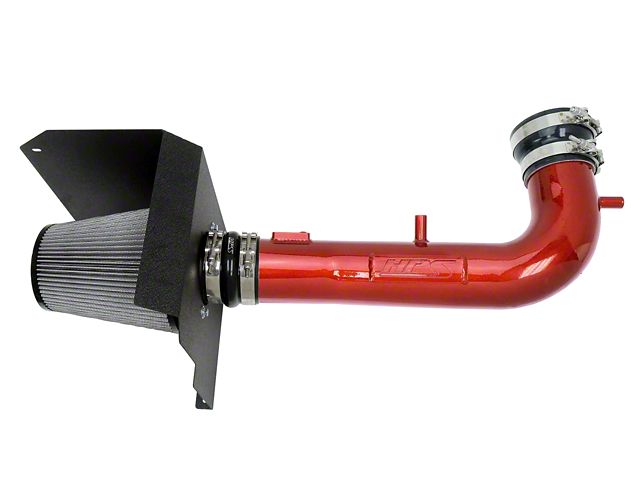 HPS Performance Cold Air Intake; Red (14-18 6.2L Silverado 1500)