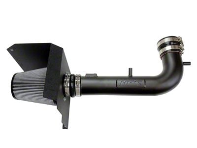 HPS Performance Cold Air Intake; Wrinkle Black (14-18 6.2L Silverado 1500)