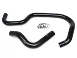 Silicone Radiator Coolant Hose Kit; Black (07-13 V8 Silverado 1500)