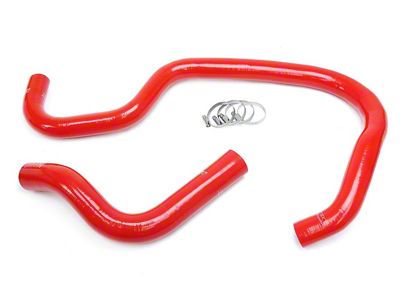 HPS Silicone Radiator Coolant Hose Kit; Red (07-13 V8 Silverado 1500)