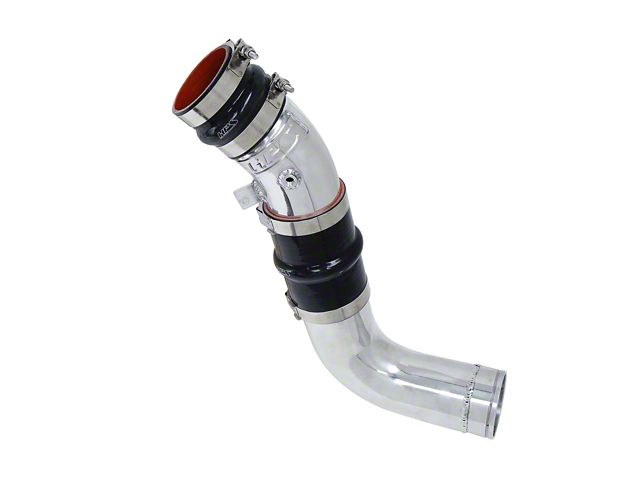 HPS Intercooler Cold Side Charge Pipe; Polished (17-24 6.6L Duramax Silverado 2500 HD)