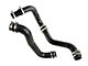 HPS Intercooler Hot and Cold Side Charge Pipes; Wrinkle Black (13-16 6.6L Duramax Silverado 2500 HD)