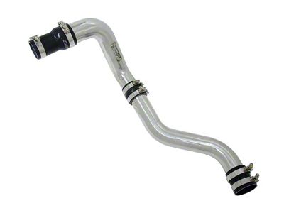 HPS Intercooler Hot Side Charge Pipe; Polished (13-16 6.6L Duramax Silverado 2500 HD)
