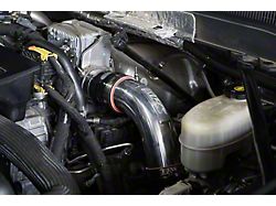 Intercooler Hot Side Charge Pipe; Wrinkle Black (17-19 6.6L Duramax Silverado 2500 HD)