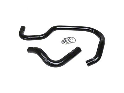 HPS Silicone Radiator Coolant Hose Kit; Black (07-14 6.0L Silverado 2500 HD)