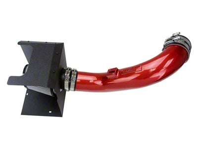 HPS Performance Cold Air Intake; Red (17-19 6.6L Duramax Silverado 3500 HD)