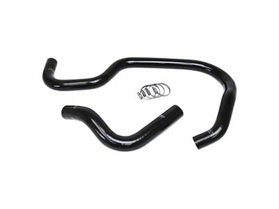 HPS Silicone Radiator Coolant Hose Kit; Black (07-14 6.0L Silverado 3500 HD)