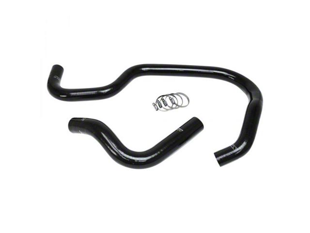 HPS Silicone Radiator Coolant Hose Kit; Black (07-14 Yukon)