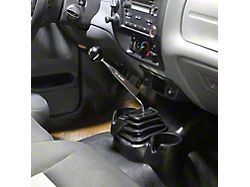 Hurst Billet/Plus Short Throw Shifter with Shift Knob; Chrome (88-11 Ranger w/ 5-Speed Manual Transmission)