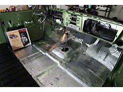 Hushmat Sound Deadening and Insulation Kit; Firewall (87-04 Dakota Regular Cab)