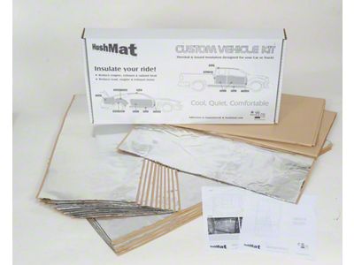 Hushmat Sound Deadening and Thermal Insulation Complete Kit (87-04 Dakota Regular Cab)