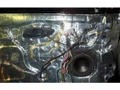 Sound Deadening and Insulation Kit; Door (15-25 F-150 SuperCrew)