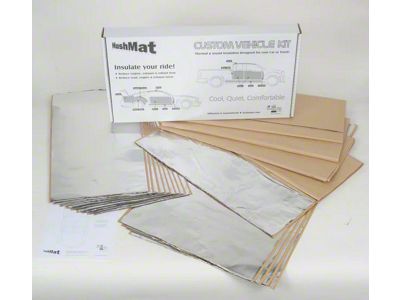 Sound Deadening and Thermal Insulation Complete Kit (11-16 F-350 Super Duty Regular Cab, SuperCab)