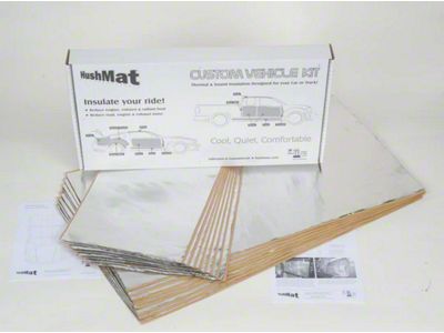Hushmat Sound Deadening and Thermal Insulation Complete Kit (02-08 RAM 1500 Regular Cab)