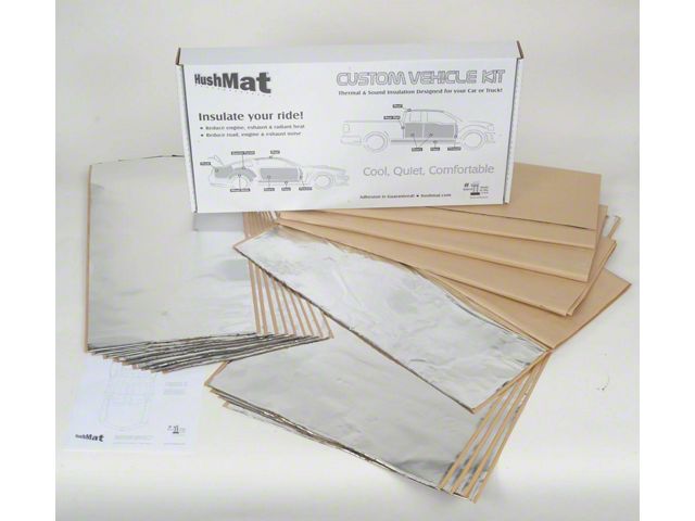 Hushmat Sound Deadening and Thermal Insulation Complete Kit (19-24 RAM 1500 Crew Cab)