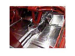 Hushmat Sound Deadening and Insulation Kit; Floor Pan (03-09 RAM 2500 Quad Cab, Mega Cab)