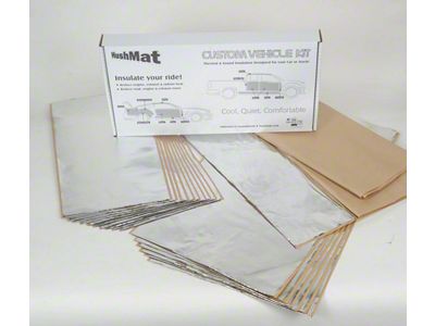 Sound Deadening and Thermal Insulation Complete Kit (10-18 RAM 2500 Crew Cab, Mega Cab)