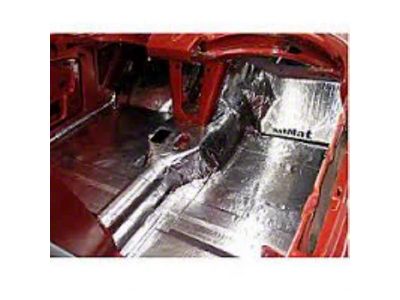 Sound Deadening and Insulation Kit; Floor Pan (04-06 Sierra 1500 Crew Cab)