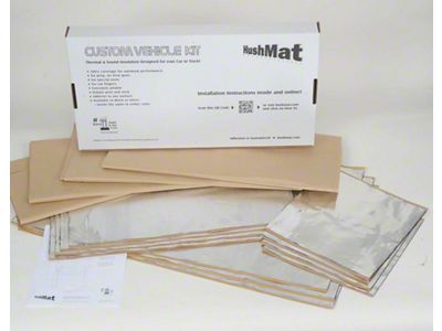 Sound Deadening and Thermal Insulation Complete Kit (14-18 Silverado 1500 Regular Cab, Double Cab)