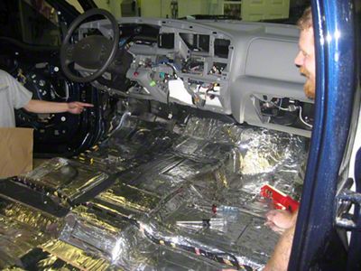 Sound Deadening and Insulation Kit; Firewall (07-14 Silverado 2500 HD Regular Cab, Extended Cab)