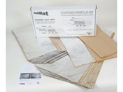 Sound Deadening and Thermal Insulation Complete Kit (07-14 Silverado 2500 HD Regular Cab, Extended Cab)