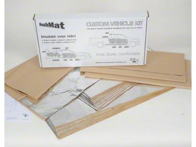 Sound Deadening and Thermal Insulation Complete Kit (07-14 Silverado 2500 HD Crew Cab)