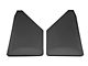 12-Inch Wide Mud Flaps; Front or Rear; Black Weight (Universal; Some Adaptation May Be Required)