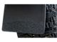 12-Inch Wide KickBack Mud Flaps; Front or Rear; Textured Black Top and Weight (04-18 RAM 1500)