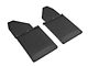 14-Inch Wide KickBack Mud Flaps; Front or Rear; Textured Black Top and Weight (04-18 RAM 1500)