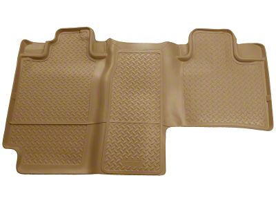 Husky Liners Classic Second Seat Floor Liner; Tan (04-08 F-150 SuperCab, SuperCrew)