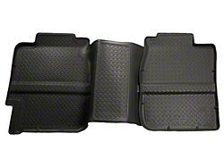 Husky Liners Classic Second Seat Floor Liner; Black (99-06 Silverado 1500 Extended Cab, Crew Cab)