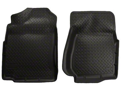 Husky Liners Classic Front Floor Liners; Black (99-06 Silverado 1500)
