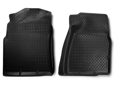 Husky Liners Classic Front Floor Liners; Black (07-13 Silverado 1500)