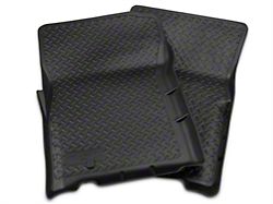 Classic Front Floor Liners; Black (97-03 F-150 Regular Cab, SuperCab)