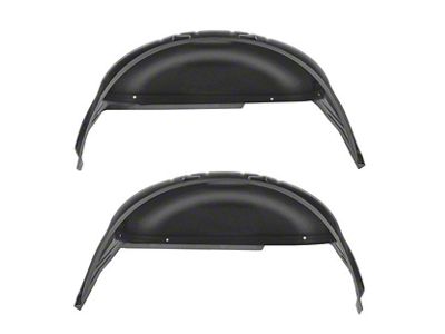 Rear Wheel Well Guards; Black (21-24 F-150 Raptor)