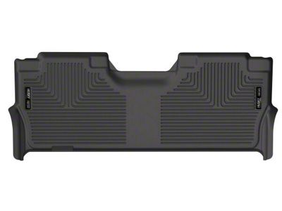Husky Liners WeatherBeater Second Seat Floor Liner; Black (21-25 F-150 SuperCrew w/ Rear Underseat Storage)