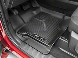 X-Act Contour Front and Second Seat Floor Liners; Black (15-24 F-150 SuperCrew)