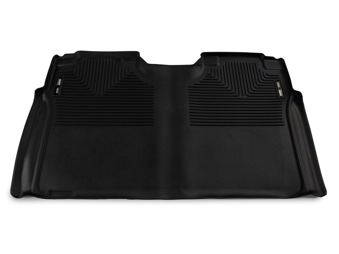 Husky Liners F 150 X Act Contour Front and Second Seat Floor Liners Black 53498 15 25 F 150 SuperCrew Free Shipping
