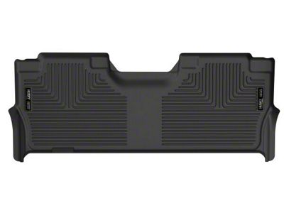 Husky Liners X-Act Contour Second Seat Floor Liner; Black (21-25 F-150 SuperCrew w/ Rear Underseat Storage)