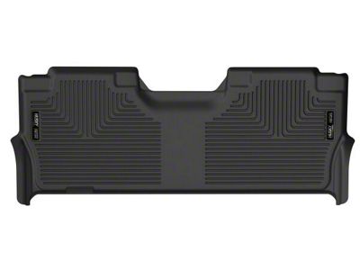 Husky Liners X-Act Contour Second Seat Floor Liner; Black (21-24 F-150 SuperCrew w/ Rear Underseat Storage)