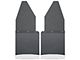 12-Inch Wide KickBack Mud Flaps; Front or Rear; Textured Black Top and Stainless Steel Weight (11-24 F-350 Super Duty)