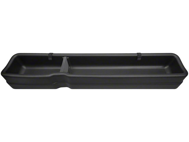GearBox Under Seat Storage Box; Black (17-24 F-350 Super Duty SuperCab)